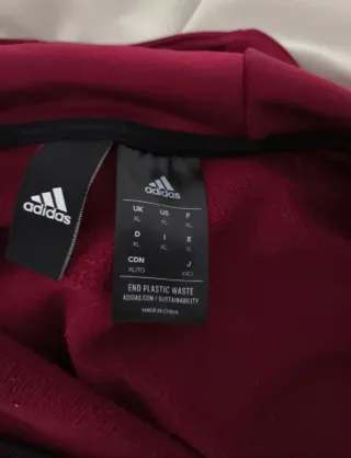 Chándal Adidas Rojo y Blanco