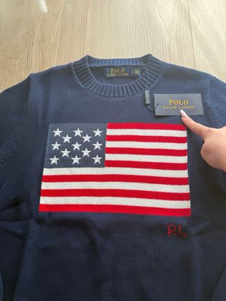 Polo Ralph Lauren Jersey Bandera USA Talla S