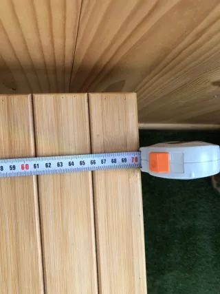 Banco zapatero de bambú