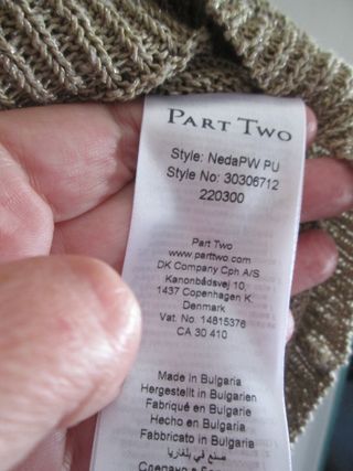 JERSEY BEIGE Y PLATA PART TWO COPENHAGUEN