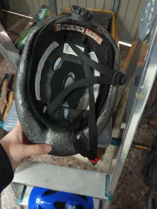 Casco de bici rosa para niños