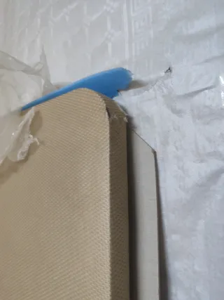 Tapa Canapé Beige 135x190