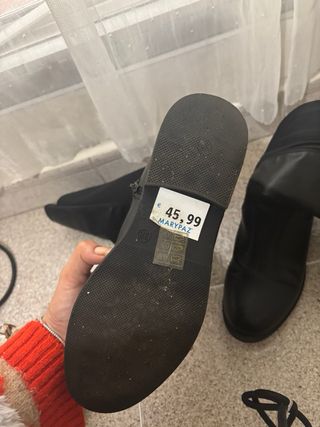 Botas altas Marypaz negras