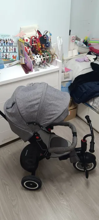 Triciclo evolutivo gris