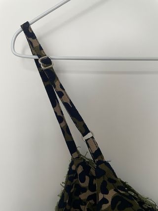 Blusa de tirantes con estampado