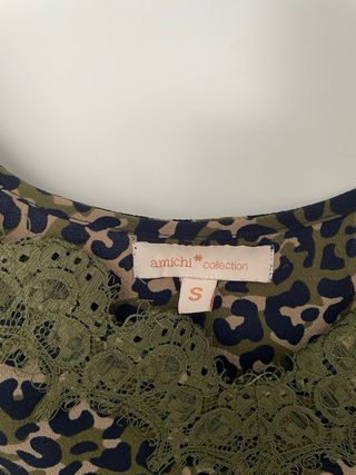 Blusa de tirantes con estampado
