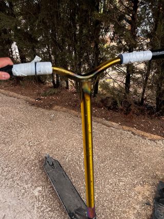 Patinete Bestial Wolf Dorado