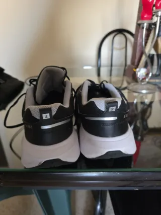 Zapatillas Kalenji JF100.1 Negras y Grises