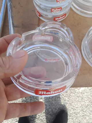 Ceniceros de cristal Mahou ,5