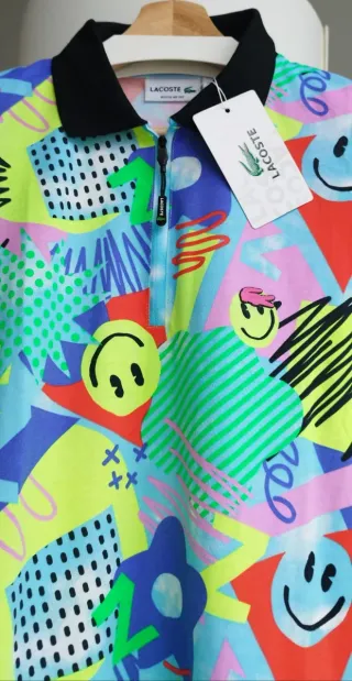 Vestido Lacoste Multicolor Talla XL