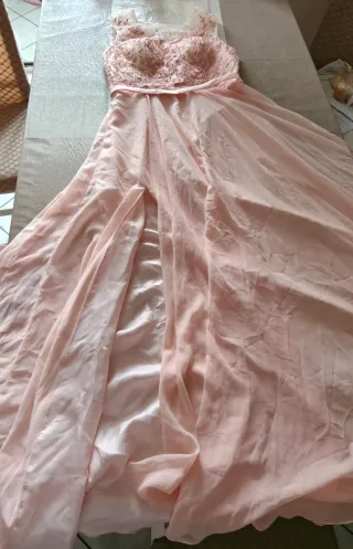 Abito da cerimonia rosa