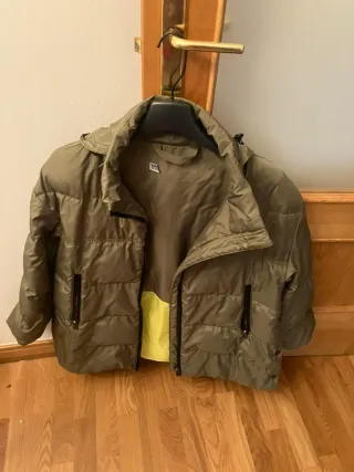 Anorak plumífero Bimba y Lola verde