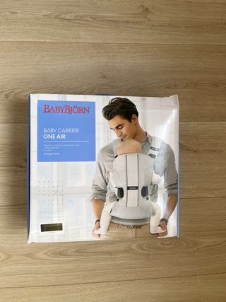Mochila Portabebés BabyBjörn One Air Negra