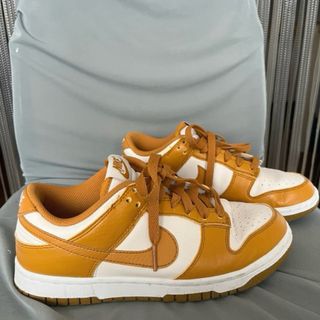 Nike Dunk Low Naranja y Blanco