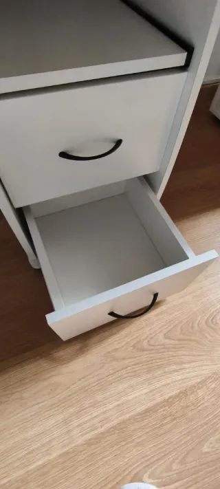 Escritorio blanco moderno multifuncional