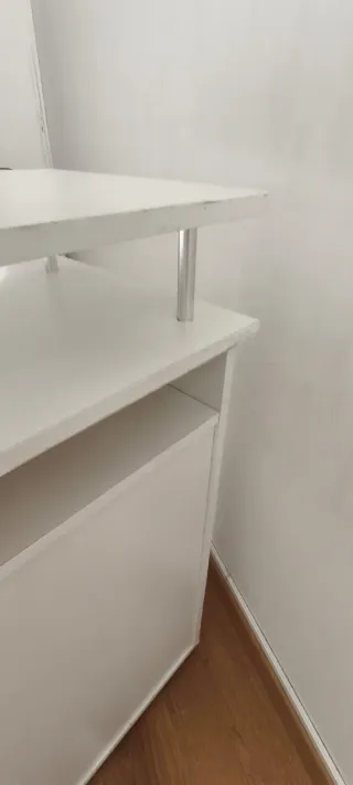 Escritorio blanco moderno multifuncional