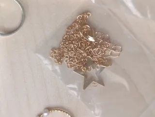 Lote anillos y pendientes bisutería sin usar