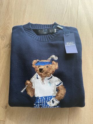 Jersey Polo Ralph Lauren Oso Golf Azul