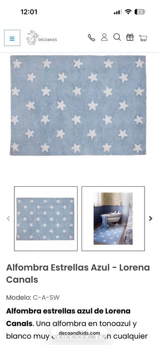 Alfombra infantil Lorena Canals