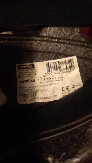 Casco infantil para patinaje y esquí