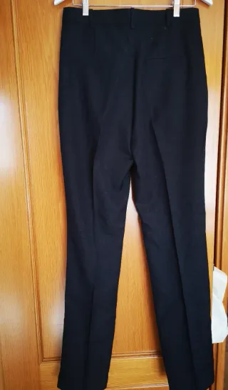 Pantalón traje Zara azul T-L