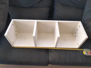 Estantería modular Ikea blanca