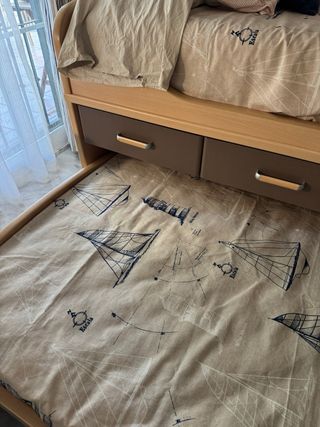 Cama nido con cajones