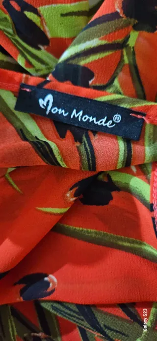 Vestito corto fantasia floreale spalline