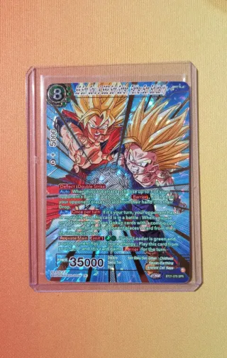 SS Son Goku & Son SS2 Gohan SPR carta Dragon Ball