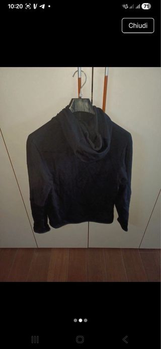 Felpa Nike con cappuccio elasticizzata Tg. M