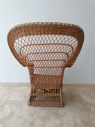 Butaca Sofá Mimbre Ratán