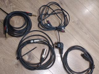 Lote Cables Audio y Conectores
