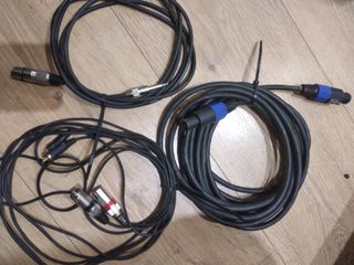 Lote Cables Audio y Conectores