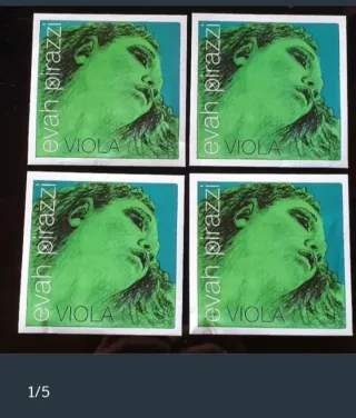 Cuerdas de Viola Nuevas Pirastro Evah Pirazzi
