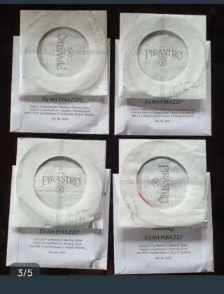 Cuerdas de Viola Nuevas Pirastro Evah Pirazzi