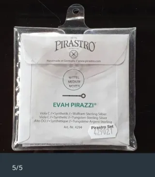 Cuerdas de Viola Nuevas Pirastro Evah Pirazzi