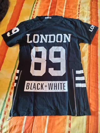 Camiseta LONDON 89 Black+White