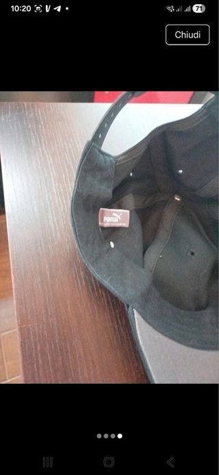 Cappellino Ac Milan Puma Nero