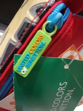 Estuche porta lápices / plumiers Benetton Vintage