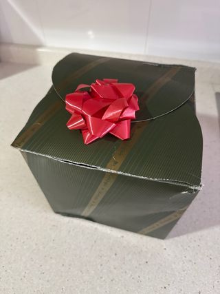 Bombonera Cristal Bohemia Flores Cerámica