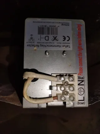 Riflettore per lampada metallo