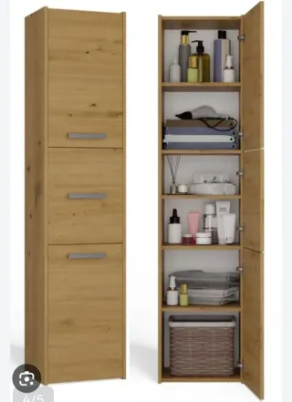 Armario Baño NUEVO acabado  Roble Topeshop S43