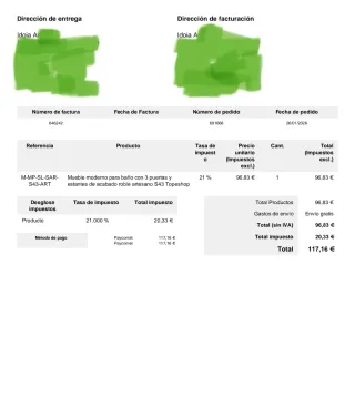 Armario Baño NUEVO acabado  Roble Topeshop S43