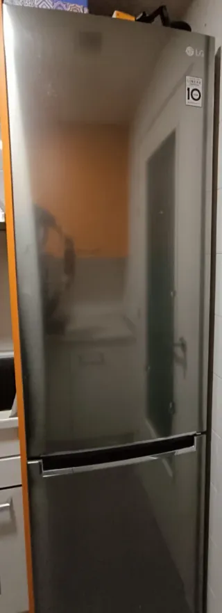 Nevera Combi Acero Inox de LG