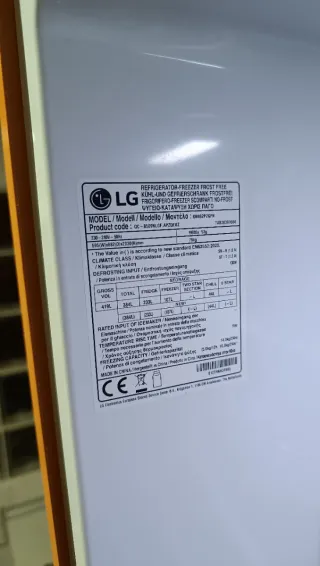 Nevera Combi Acero Inox de LG