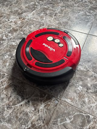 Robot Aspirador Vileda Rojo