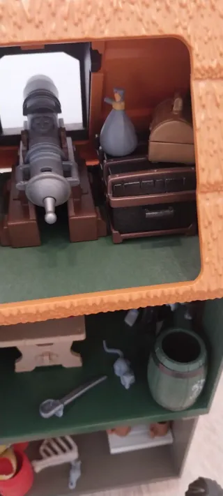 Playmobil,casa pirata,barco,lote,piratas,fantasmas