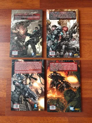 Colección completa Gears of War.