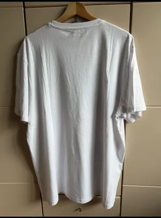 Camiseta hombre TIFFOSI XXL Blanca Logo Azul
