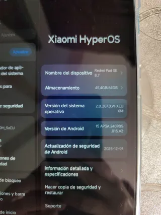 Lenovo Redmi Pad SE 8.7 + Cristal templado